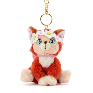 Disney Store Japan Dinah Small Soft Toy Keyring, Alice in Wonderland - 12.5cm